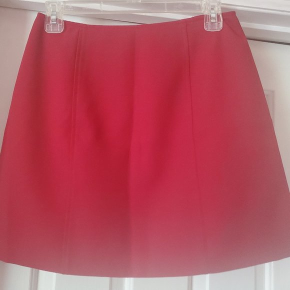 Red Mini Skirt - Picture 1 of 3